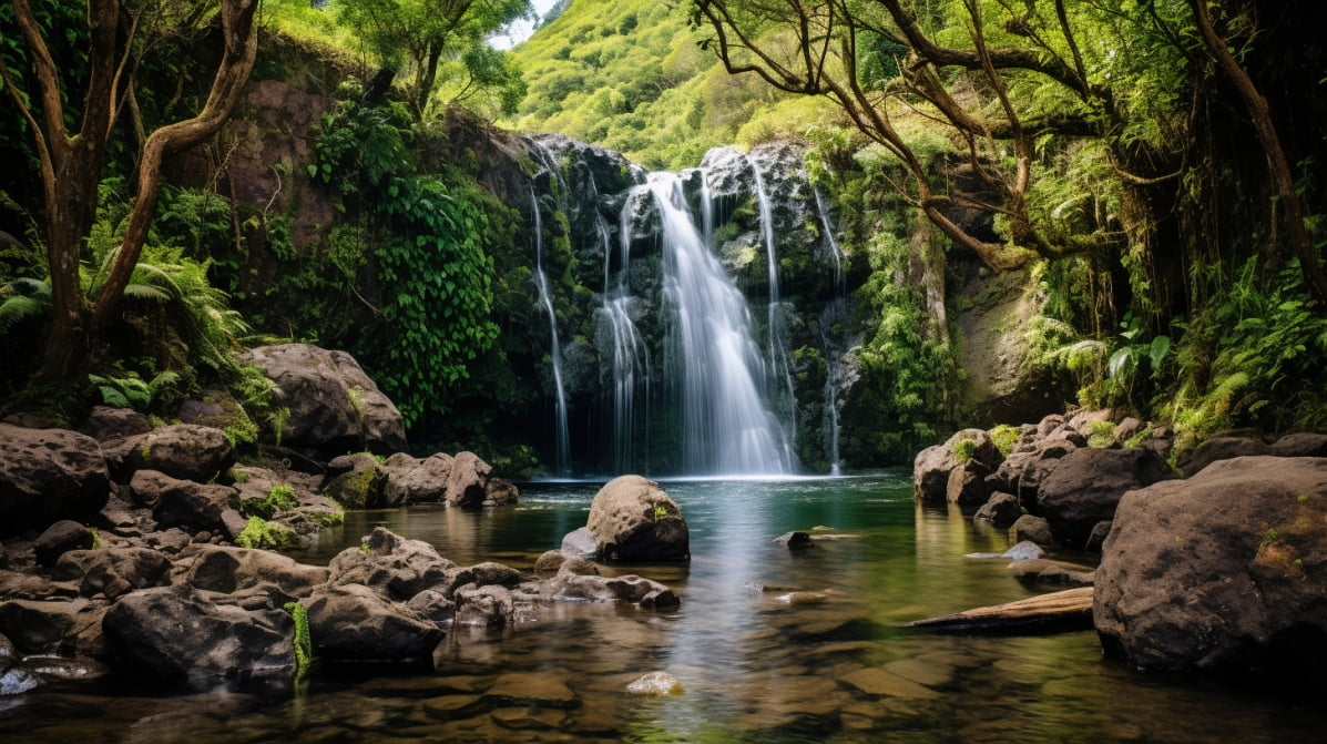 Maui Hiking Trails with Waterfalls