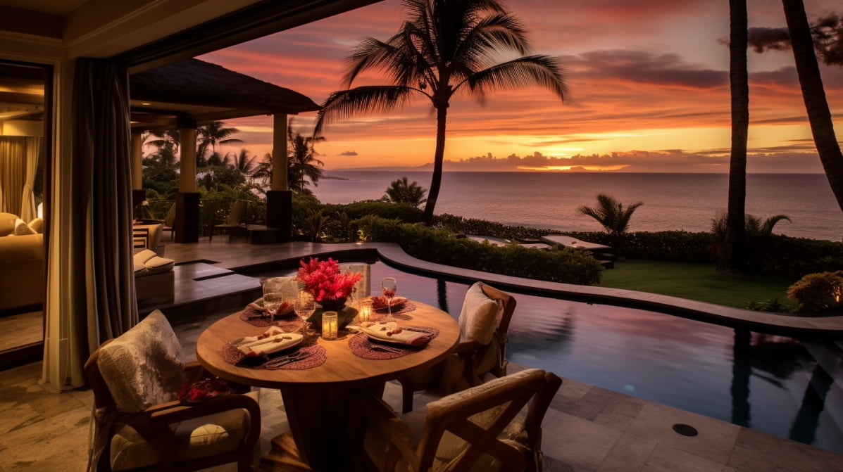 Maui Honeymoon Resorts with Private Pools