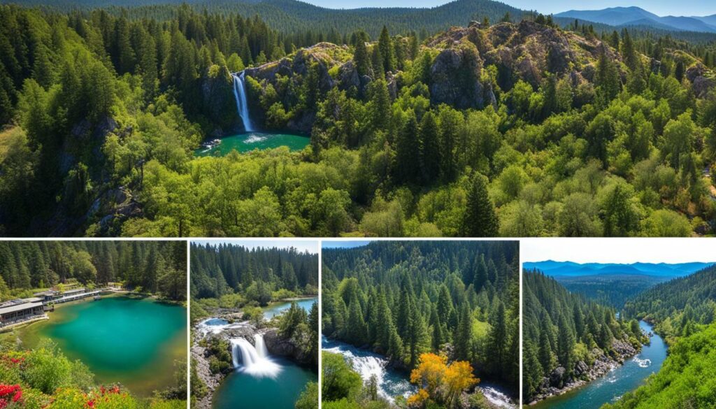 Feather Falls Casino, Feather River Fish Hatchery, and Feather Falls Scenic Trail