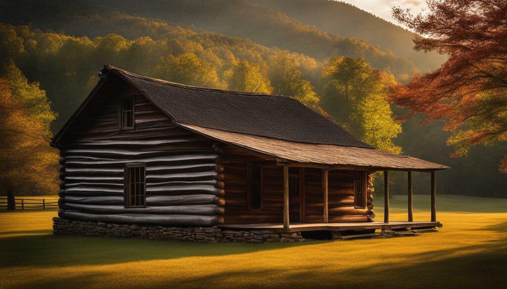 historic buildings in Cades Cove