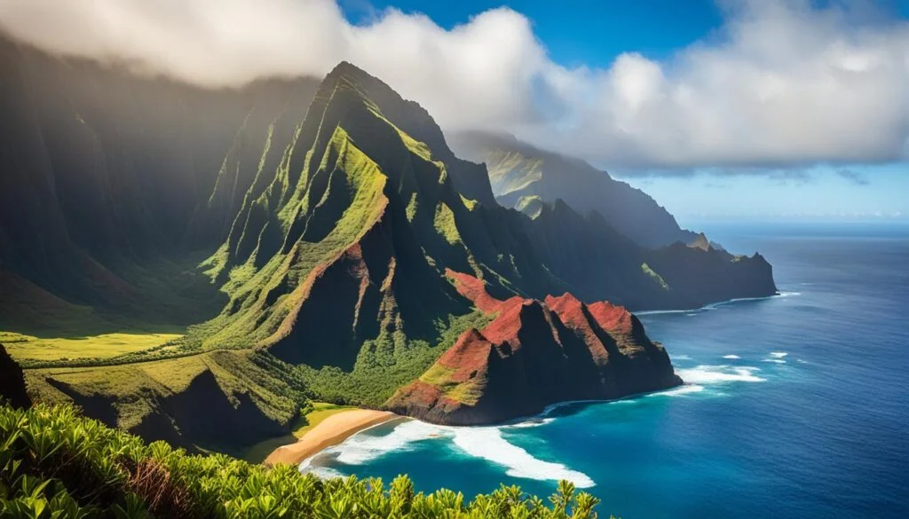 Breathtaking View of Napali Coast Breathtaking View of Napali Coast