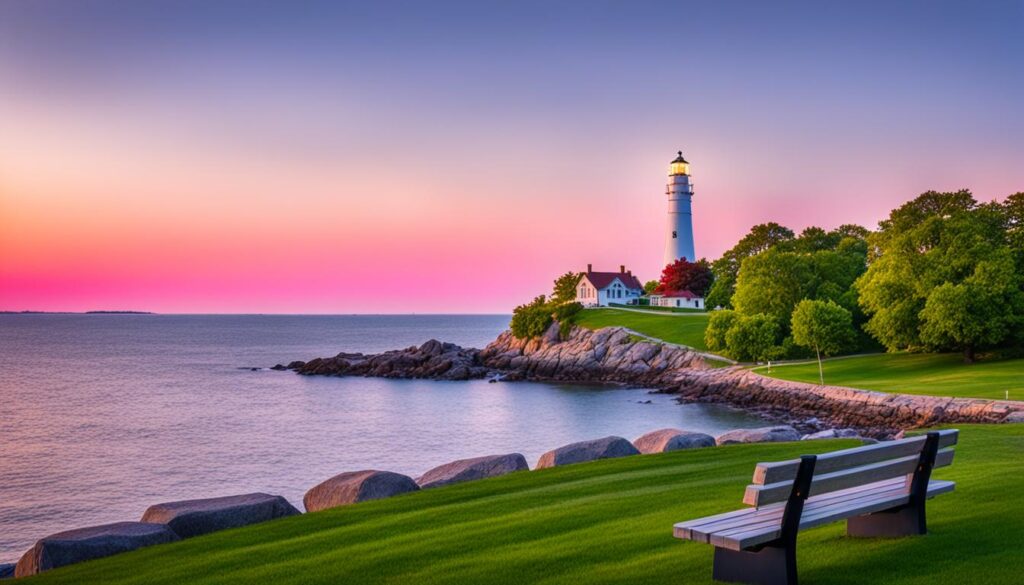 Chandler Hovey Park and Marblehead Light
