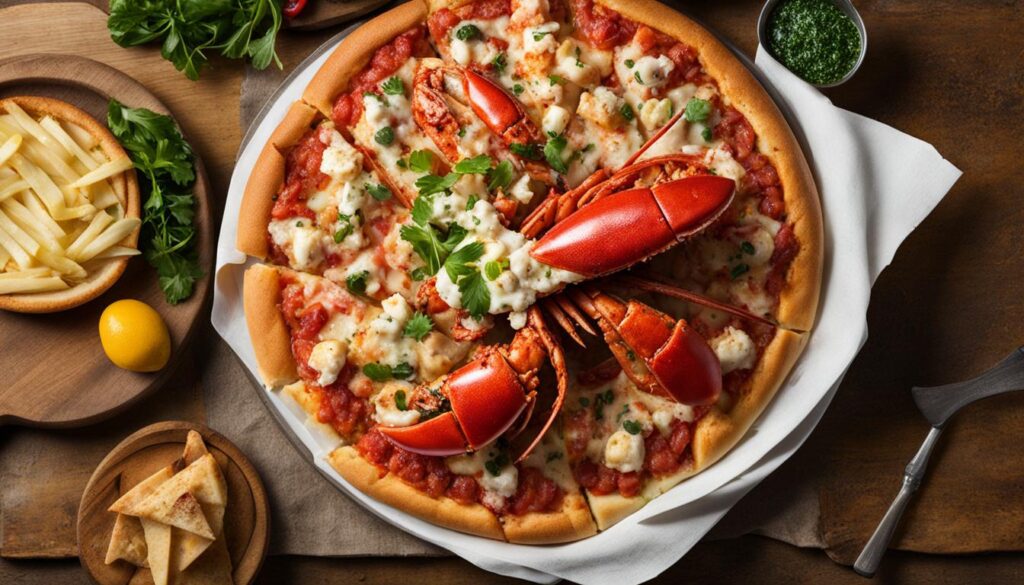 Connecticut Iconic Lobster Roll and Pizza