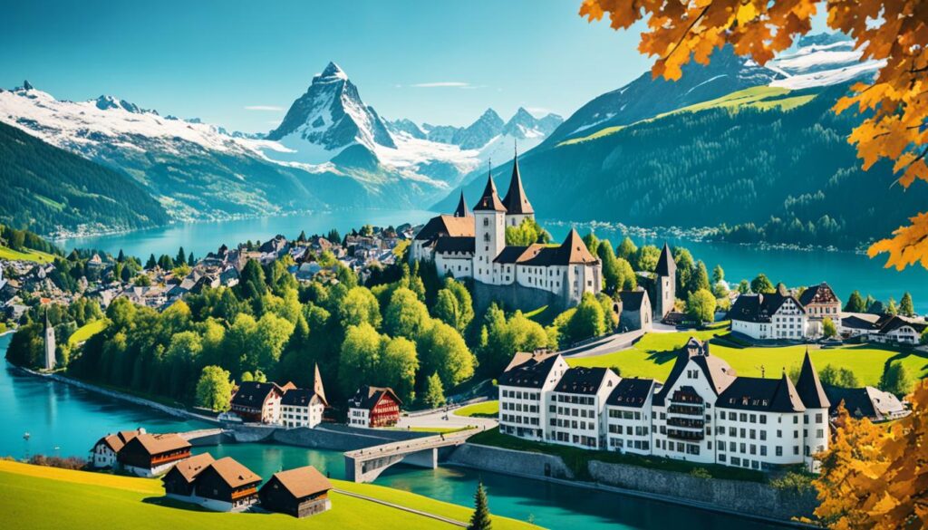 Cultural landmarks in Uri Switzerland