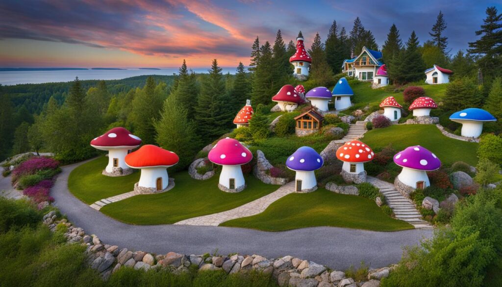 Earl Young's Unique Mushroom Houses in Charlevoix