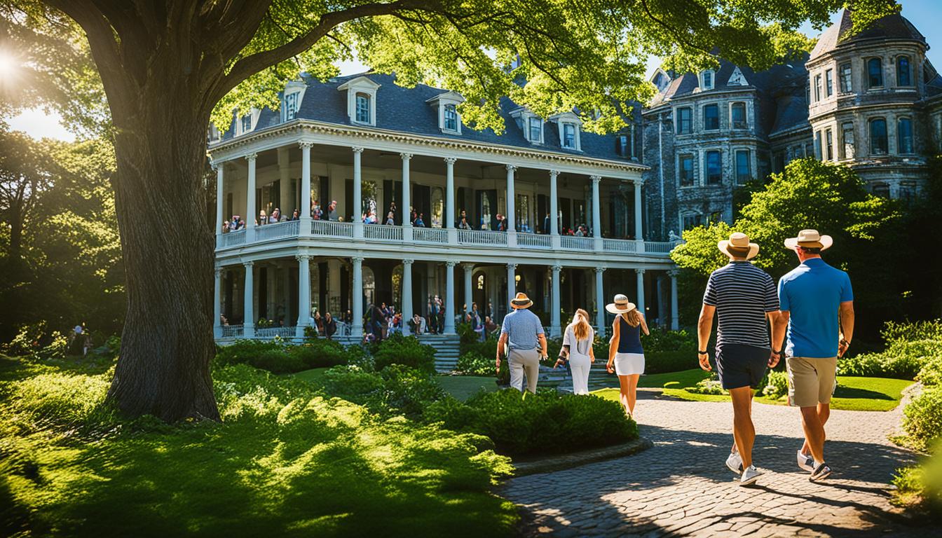 Historic mansions Newport Rhode Island tours