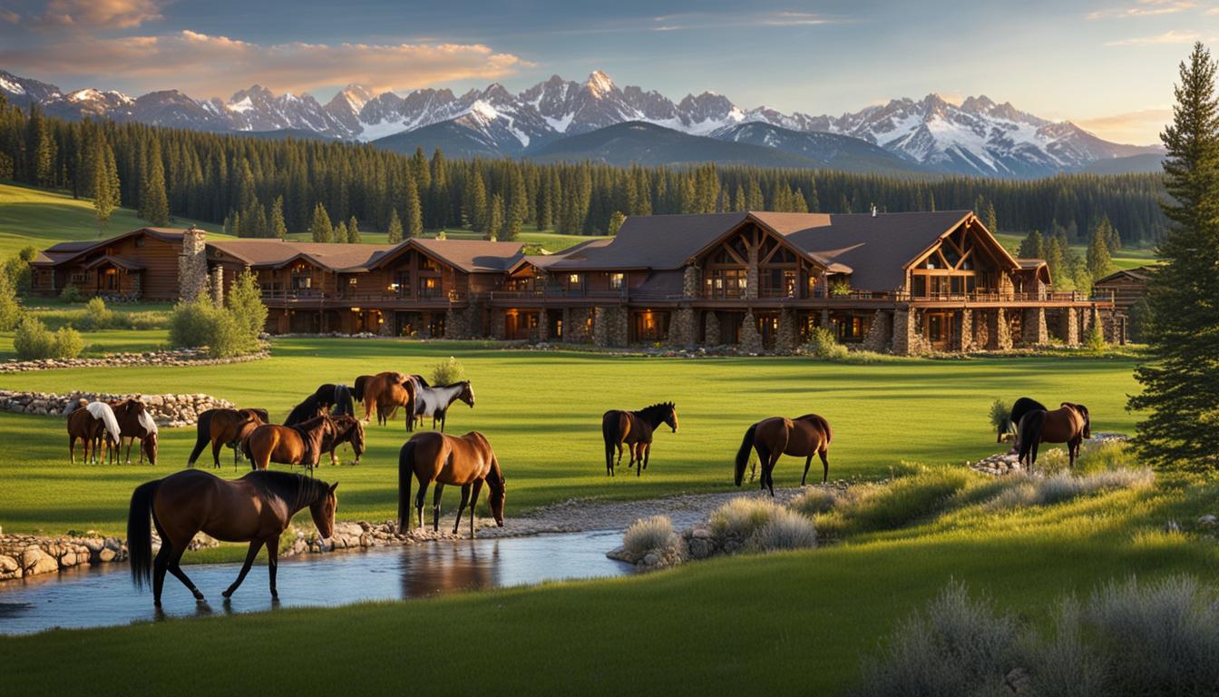 Luxury ranch resorts in Montana