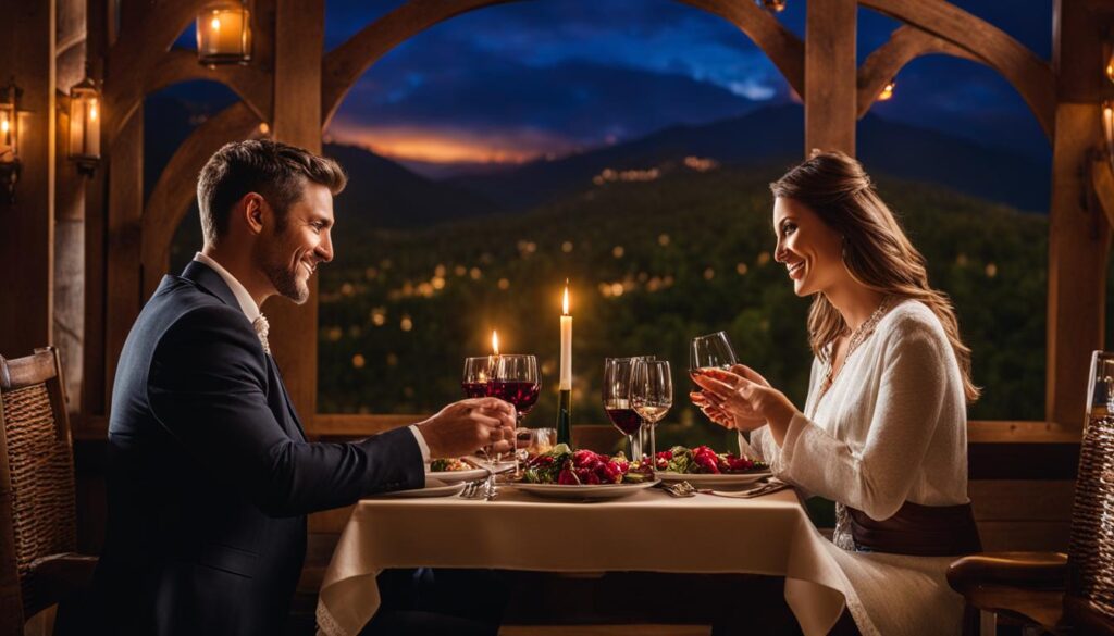 Romantic Dining in Pigeon Forge