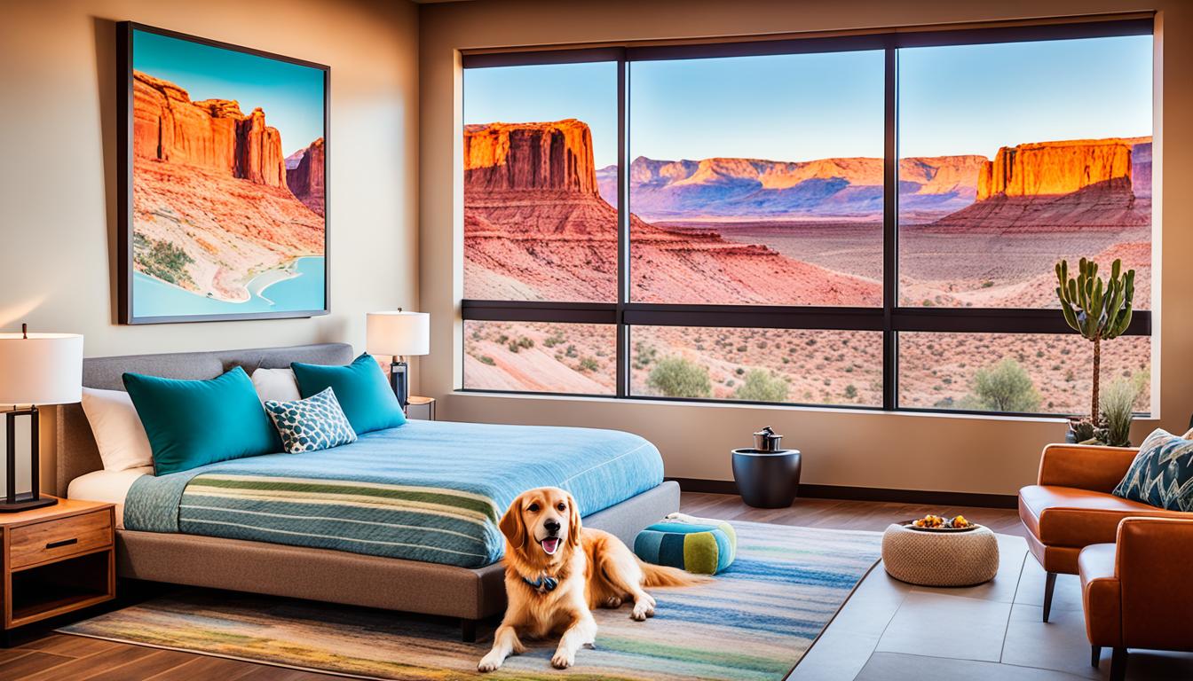 Where to find pet-friendly accommodations in Moab