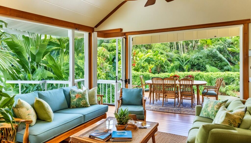 self-catering accommodations in Kauai