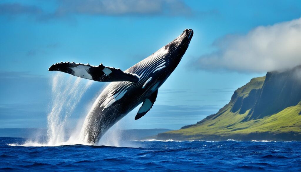 whale watching in hawaii