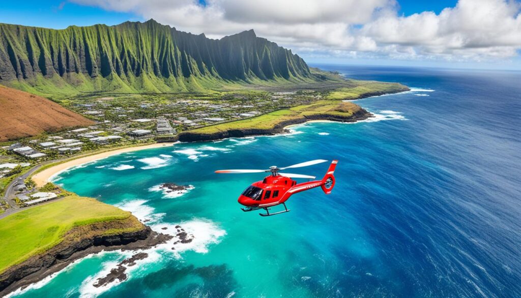 helicopter tour oahu