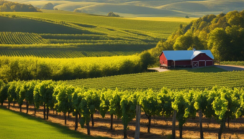 Iowa Wine Trail Vineyard